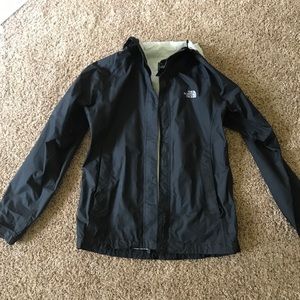 Black Northface Windbreaker